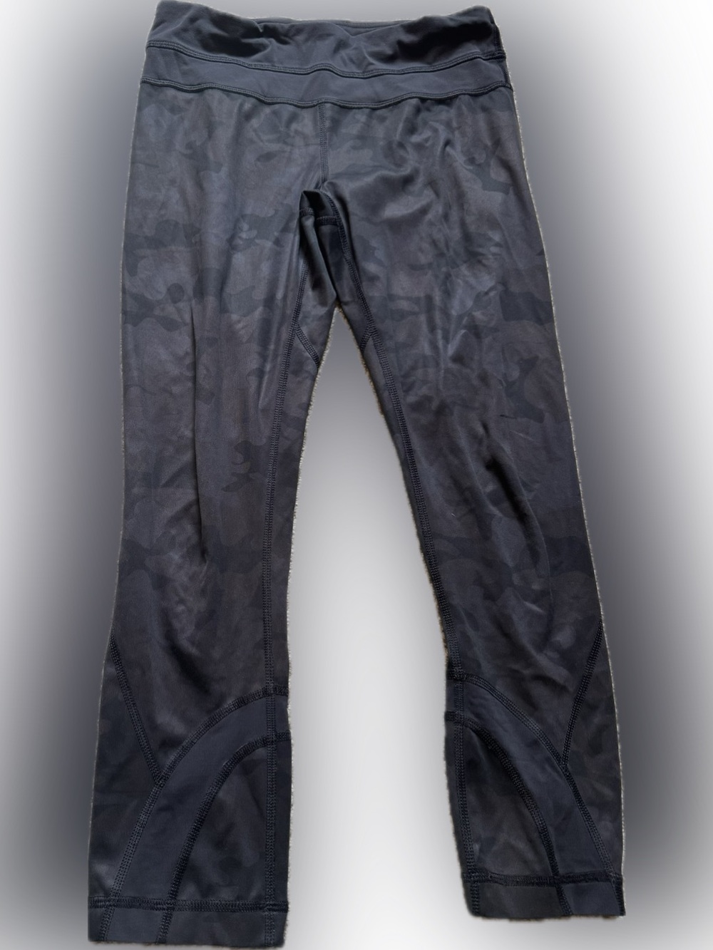 Lululemon Pace Rival Cropped Leggings Incognito Camo - Size 4